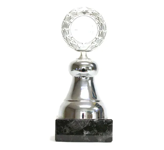 Statyett / Silver / Motiv Ø50mm