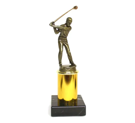 Golf / Spelare på piedestal / Herr Brons