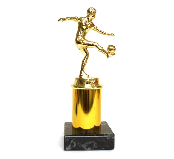 Fotboll / Spelare på piedestal / Dam Guld