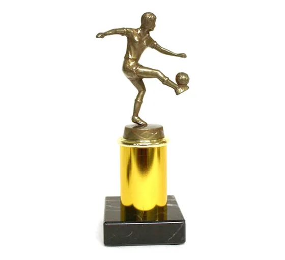 Fotboll / Spelare på piedestal / Dam Brons