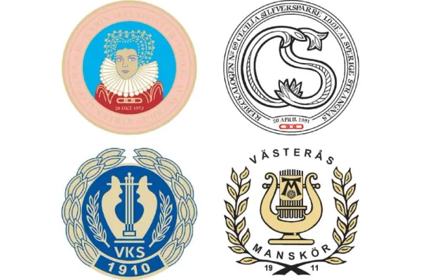 Föreningsemblem ritade av Form & Dekor